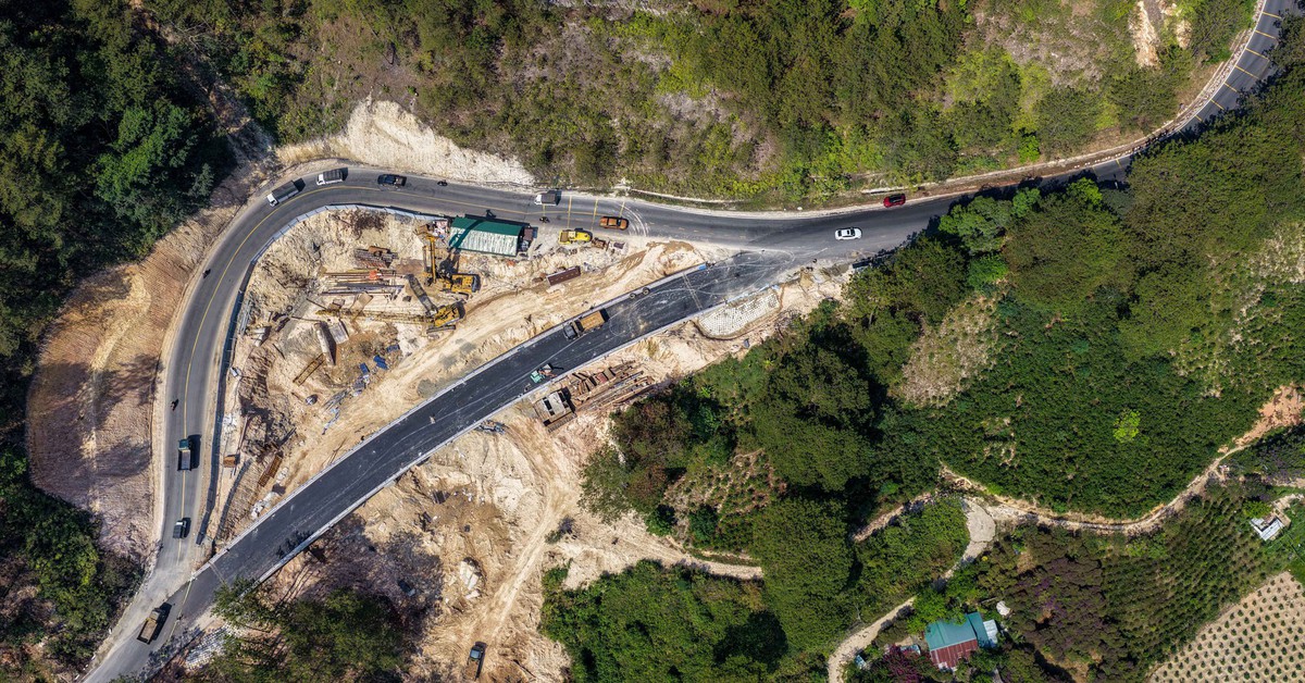 Cầu cạn vượt vực sâu đèo Mimosa Đà Lạt đã hoàn thành