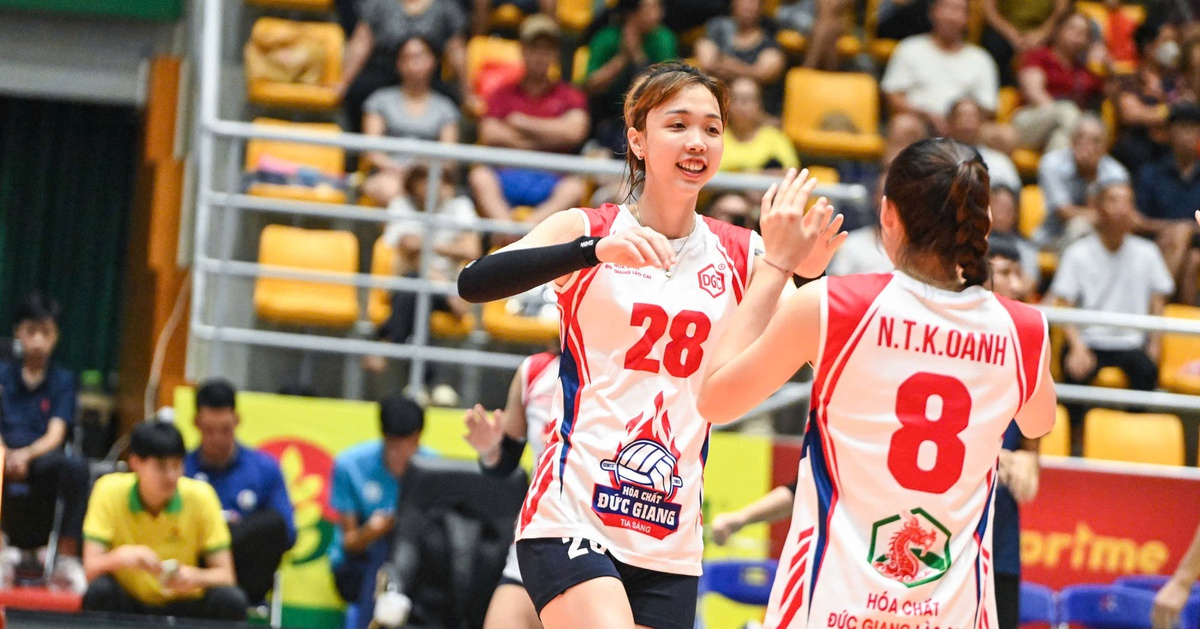 Bóng chuyền nữ: Xác định 2 đội đầu tiên dự Cúp Hùng Vương