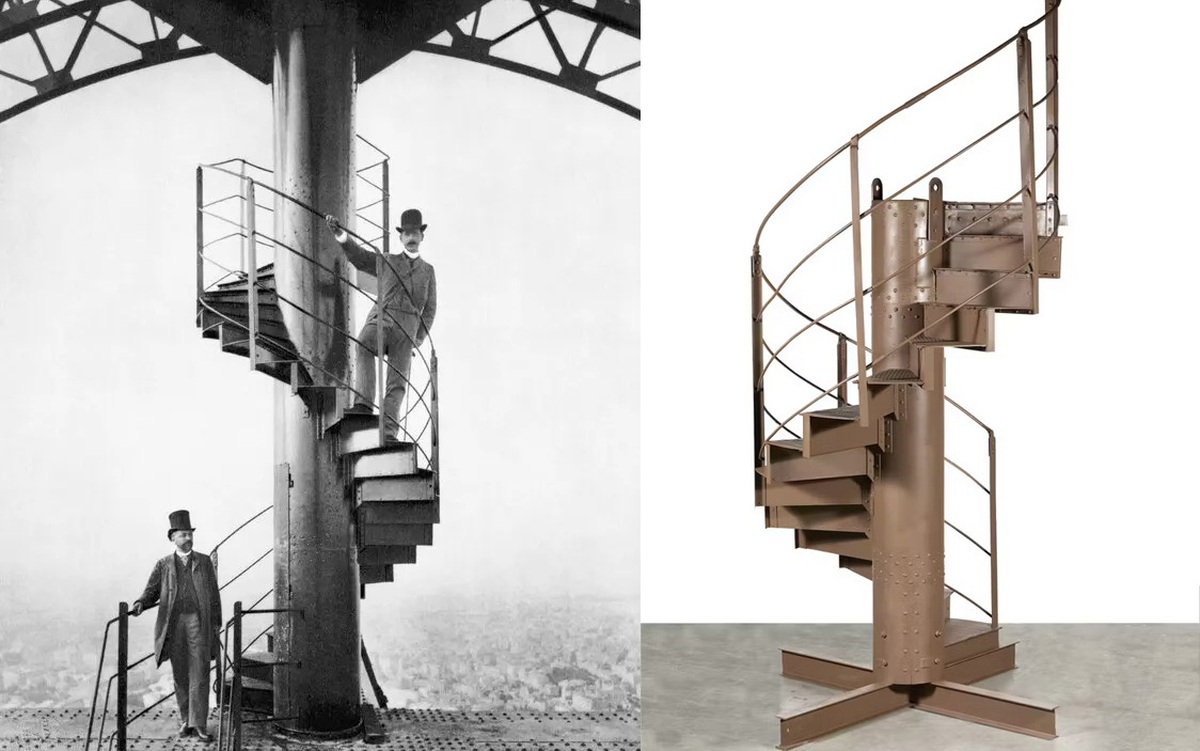 Một phần của tháp Eiffel được đem đấu giá - món đồ chỉ dành cho giới siêu giàu