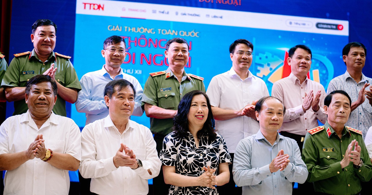 Giải thưởng toàn quốc về thông tin đối ngoại XII: Thông điệp tình yêu đất nước, con người