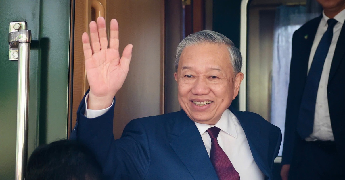 Tổng Bí thư, Chủ tịch nước Tô Lâm đi tàu hỏa về Hà Nội, kết thúc tốt đẹp chuyến thăm Trung Quốc