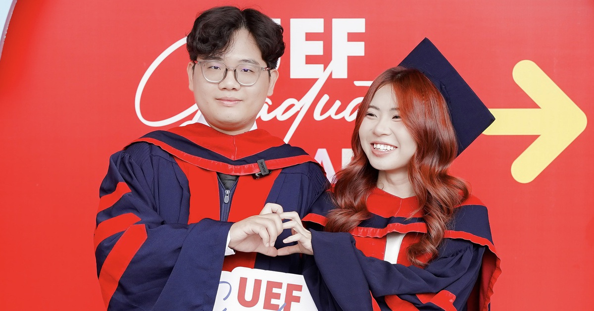 Vợ chồng cùng tốt nghiệp thạc sĩ loại xuất sắc