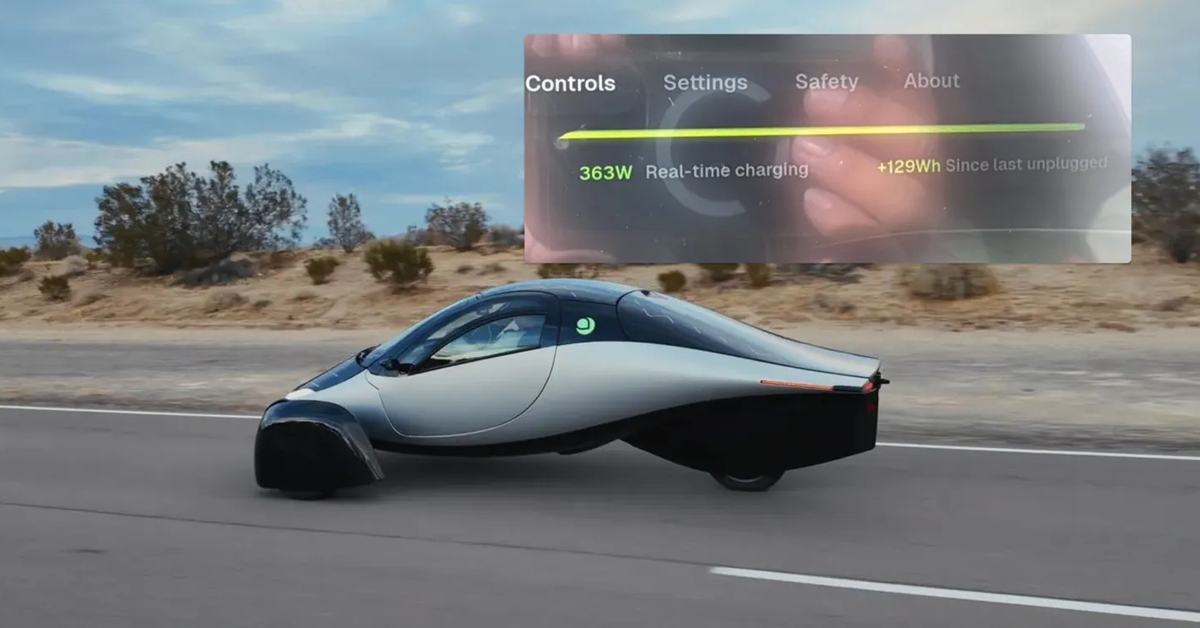 Xe điện không bao giờ phải lo sạc: Tự tạo điện 'vượt' cả pin mặt trời trên nóc nhà