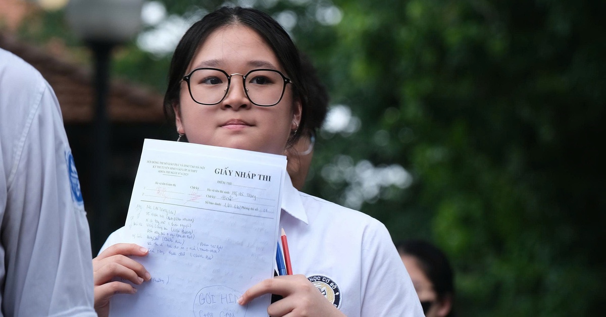 Tỉ lệ chọi thi lớp 10 công lập của 119 trường Hà Nội: Có trường 1 chọi hơn 14