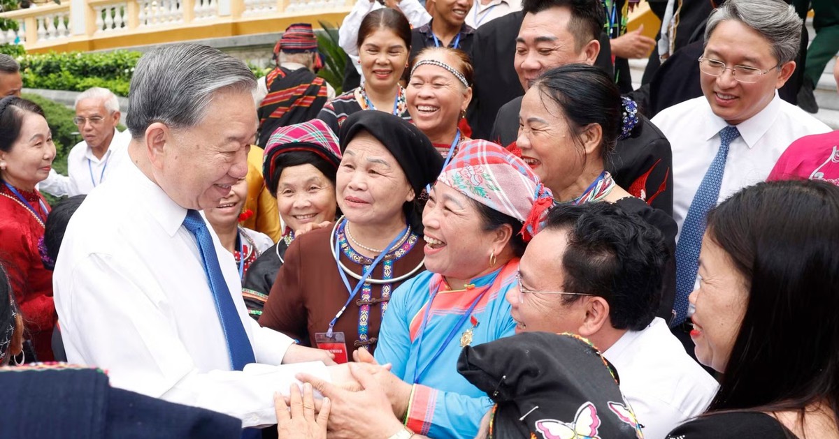 Tổng Bí thư, Chủ tịch nước: Củng cố khối đại đoàn kết, tạo sức mạnh nội sinh cho phát triển đất nước