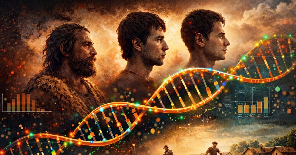 Tiến hóa người tăng tốc, nhóm máu B áp đảo A