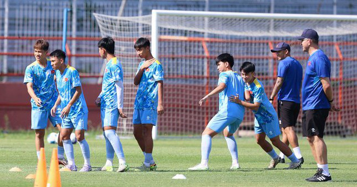 Trực tuyến U17 Indonesia - U17 Việt Nam (19h30): Anh Hào, Đại Nhân đá chính