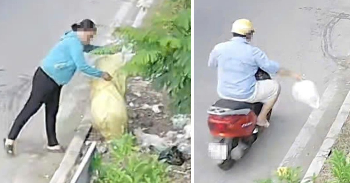 Sáng dậy sớm tập thể dục, rồi lén xách bịch rác bỏ qua nhà người khác để đỡ đóng tiền