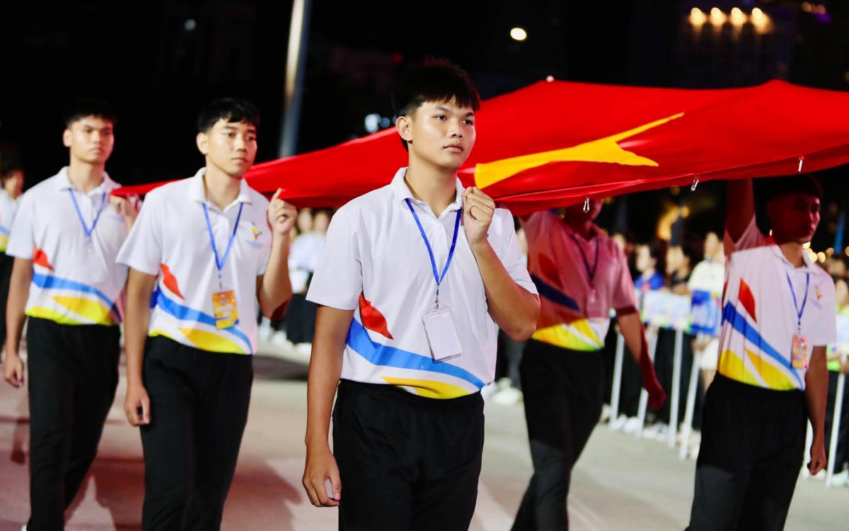 Đại hội Thể dục Thể thao TP.HCM tưng bừng khai mạc