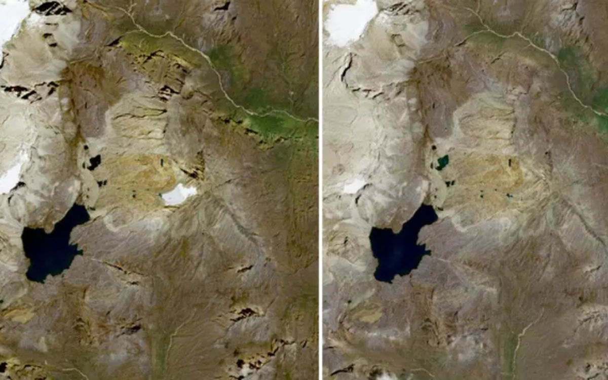 Sông băng trên dãy Andes biến mất hoàn toàn do biến đổi khí hậu