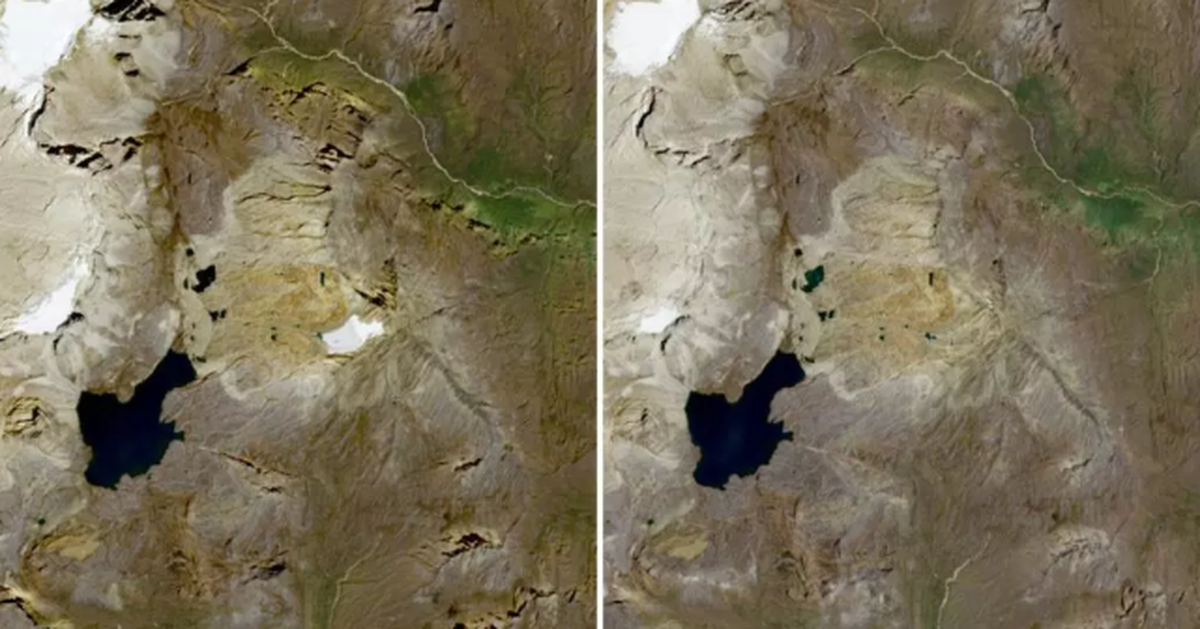 Sông băng trên dãy Andes biến mất hoàn toàn do biến đổi khí hậu