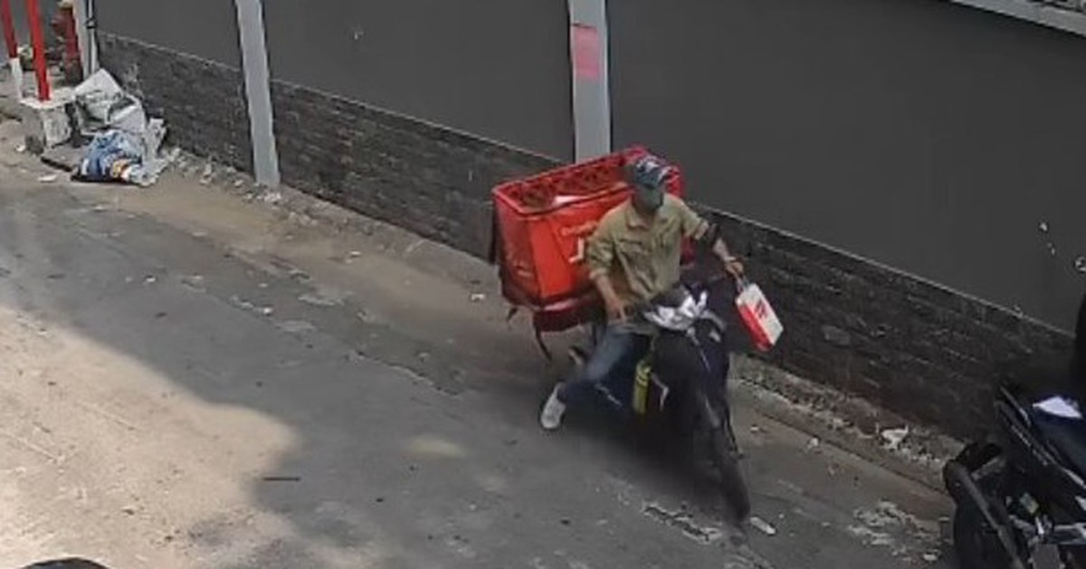 Bắt kẻ trộm xe máy cùng giỏ chứa hàng của shipper ở phường An Hội Tây