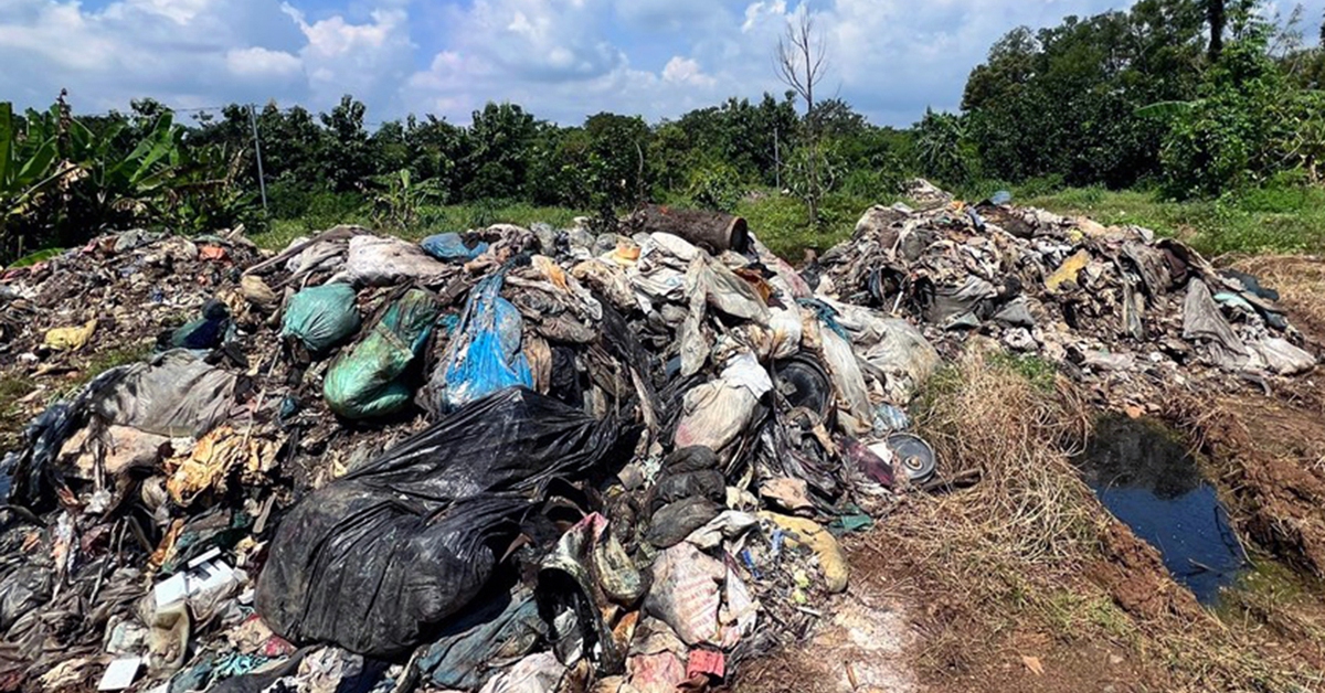 Công an Đồng Nai bắt thêm vụ đổ hơn 500 tấn chất thải gây ô nhiễm môi trường