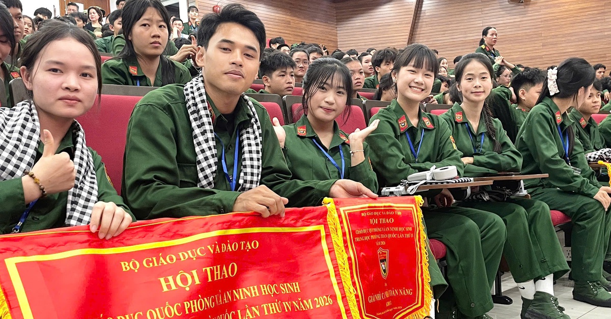 Bế mạc hội thao giáo dục quốc phòng và an ninh học sinh THPT toàn quốc