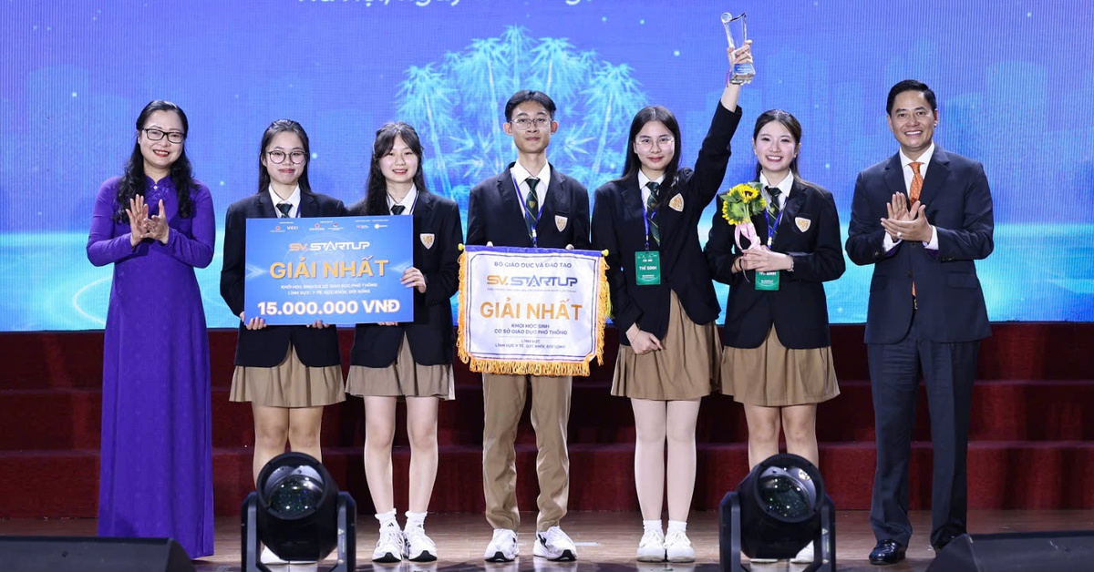 15 dự án khởi nghiệp của học sinh, sinh viên giành giải nhất SV Startup 2026