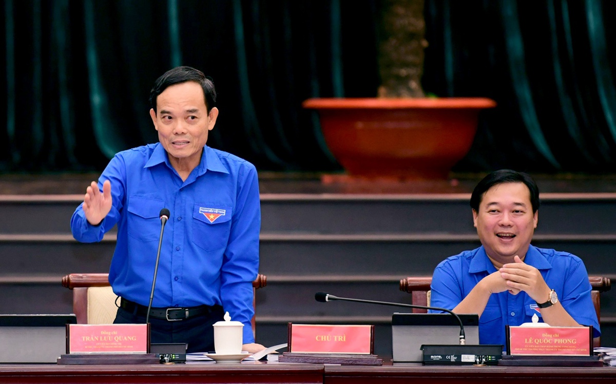 Bí thư Thành ủy TP.HCM Trần Lưu Quang: Sẽ đặt hàng thanh niên nhiệm vụ cụ thể
