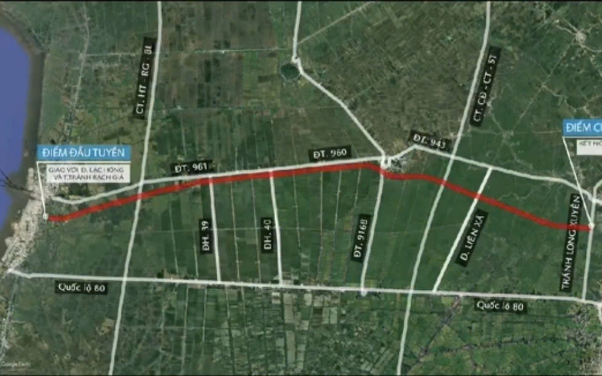 Đường kết nối Rạch Giá - Long Xuyên gần 16.000 tỉ đồng sẽ khởi công trong giai đoạn 2026-2027