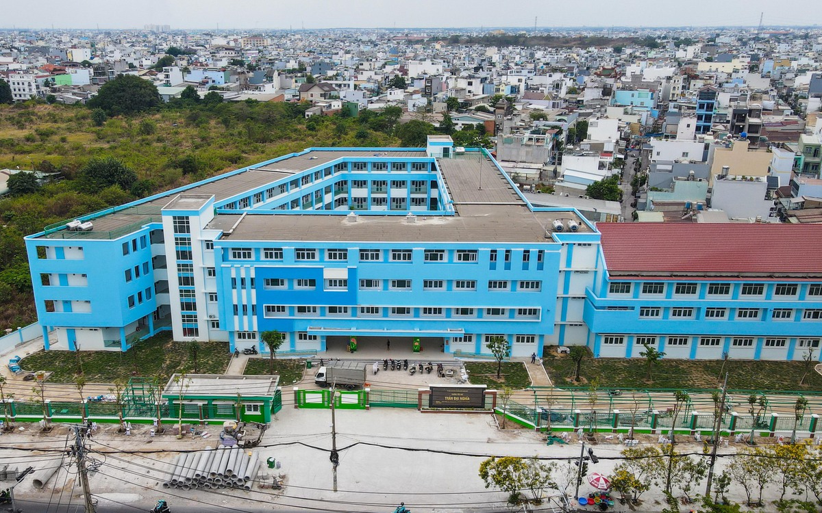 Trường học đầu tiên trên đất nghĩa trang Bình Hưng Hòa đã xây xong