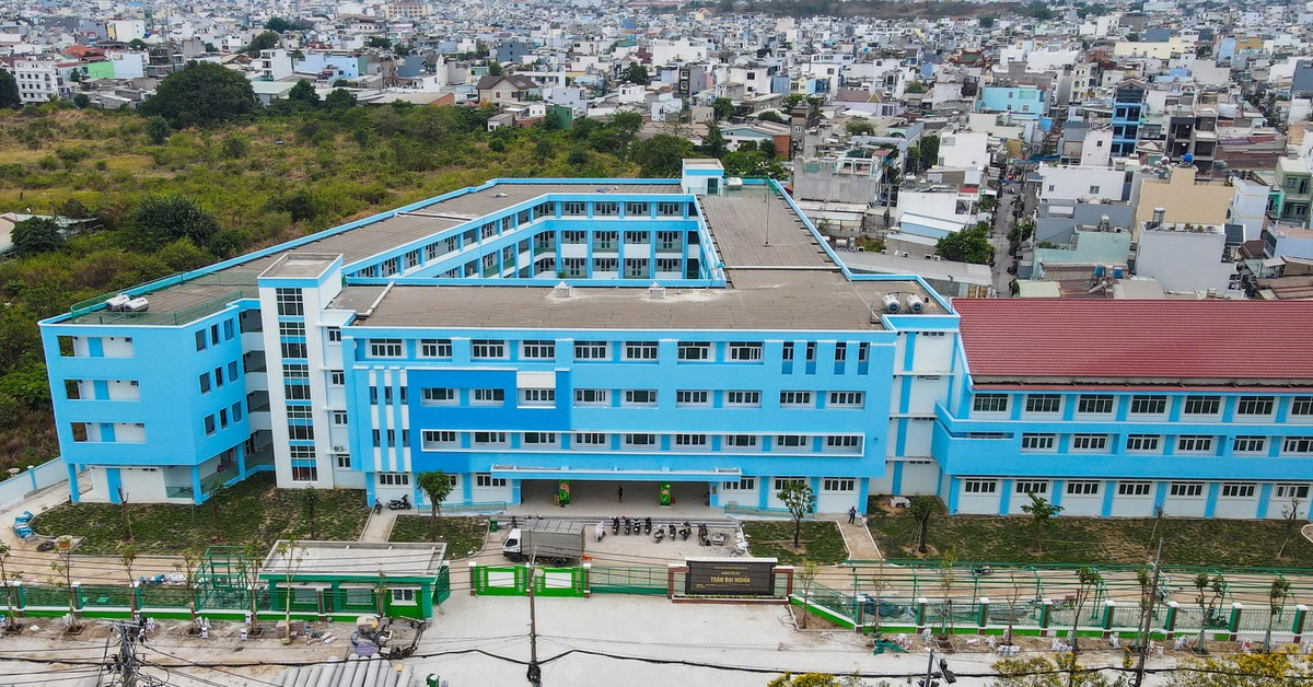 Trường học đầu tiên trên đất nghĩa trang Bình Hưng Hòa đã xây xong