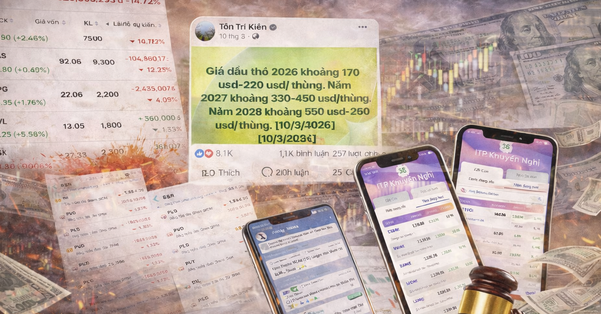 Nhộn nhạo 'chuyên gia', hội nhóm chứng khoán: Ngậm đắng vì tin 'giá dầu vượt 500 USD/thùng'