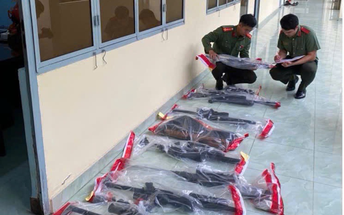 Đề nghị truy tố 10 bị can trong vụ mua bán, tàng trữ súng quân dụng ở Đồng Tháp