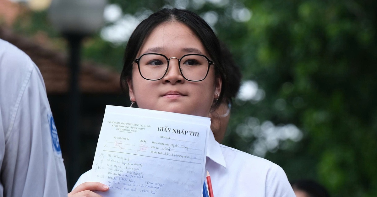 Bao giờ Hà Nội công bố số học sinh đăng ký dự tuyển lớp 10 vào từng trường công lập?