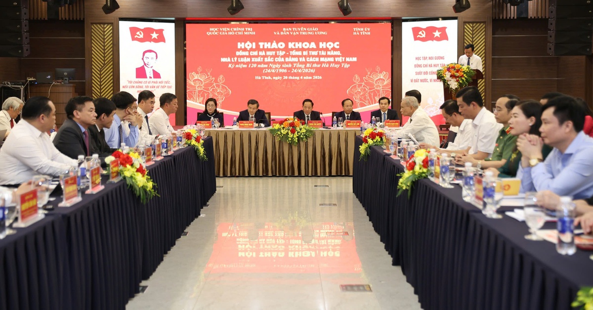 Đồng chí Hà Huy Tập - Tổng Bí thư tài năng, nhà lý luận xuất sắc của Đảng và cách mạng Việt Nam