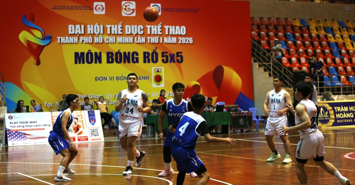 Sôi nổi ngày khai màn bóng rổ Đại hội TDTT TP.HCM