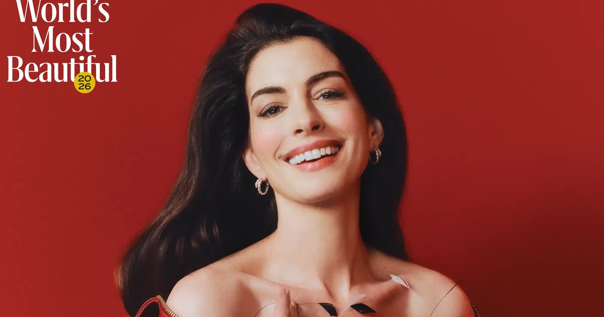 Anne Hathaway là người phụ nữ đẹp nhất thế giới