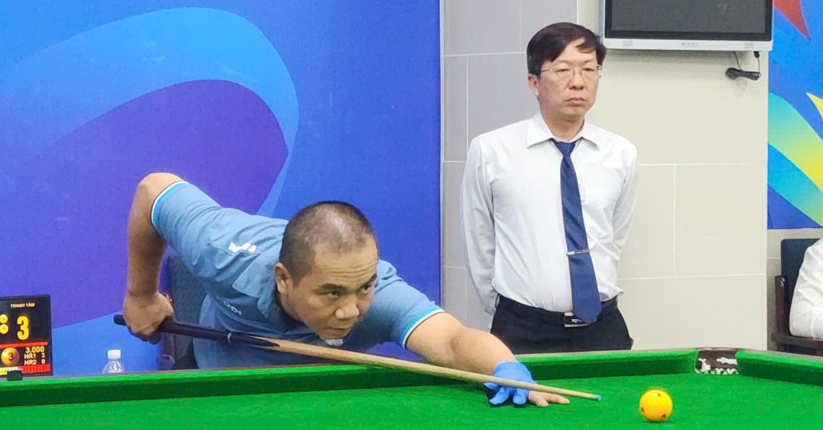 Gần 200 cơ thủ dự môn billiards và snooker Đại hội TDTT TP.HCM