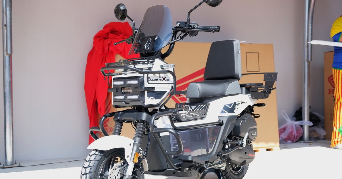 Xe máy Honda Square X125 về Việt Nam, giá đắt hơn SH, có tựa lưng, ABS 2 kênh