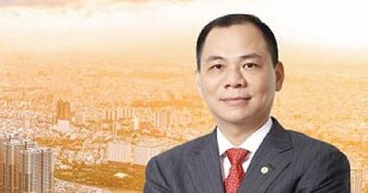 Tài sản tăng mạnh, ông Phạm Nhật Vượng lên top 69 bảng người giàu nhất hành tinh