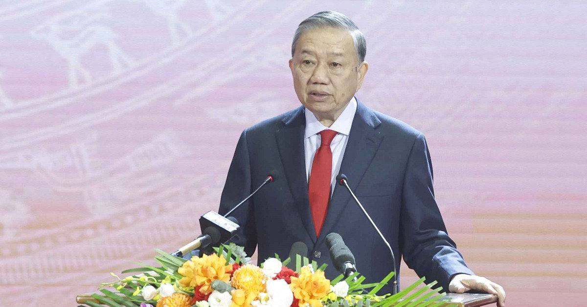 Tổng Bí thư, Chủ tịch nước Tô Lâm dự lễ kỷ niệm 120 năm ngày sinh Tổng Bí thư Hà Huy Tập