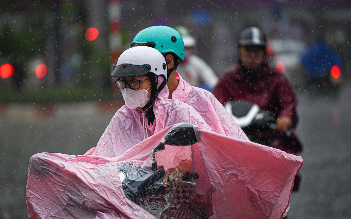 Đón không khí lạnh cuối mùa, miền Bắc mưa dông, mát mẻ trở lại