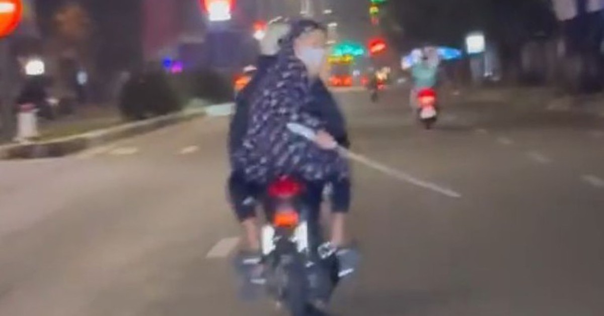 Truy nóng hai thiếu niên mang kiếm Nhật, che biển số, phóng xe lúc rạng sáng ở Đà Nẵng