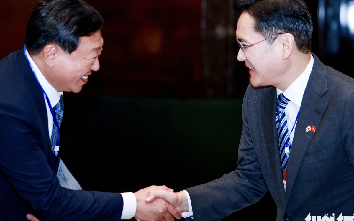 Phái đoàn doanh nghiệp hùng hậu tháp tùng Tổng thống Lee Jae Myung sang Việt Nam