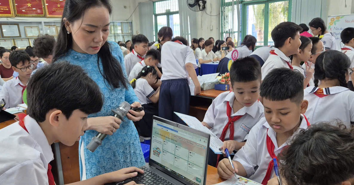 Giáo viên ứng dụng AI trong dạy học nhưng học sinh không biết sử dụng công nghệ thì sao?