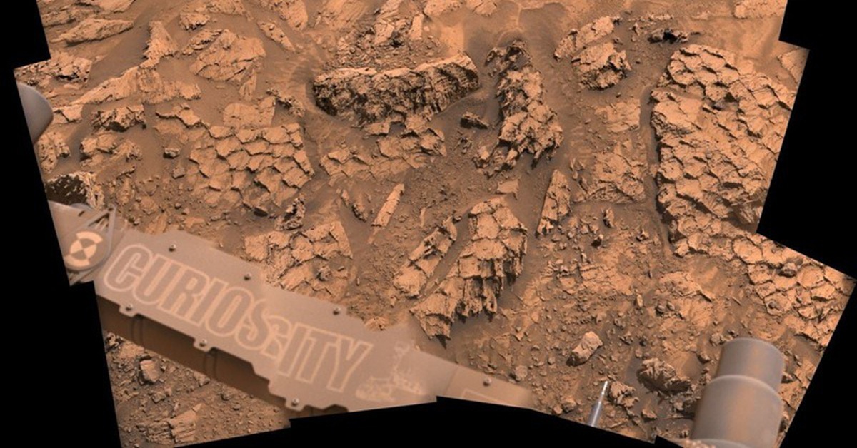 NASA phát hiện đá 'vảy rồng' kỳ lạ trên sao Hỏa