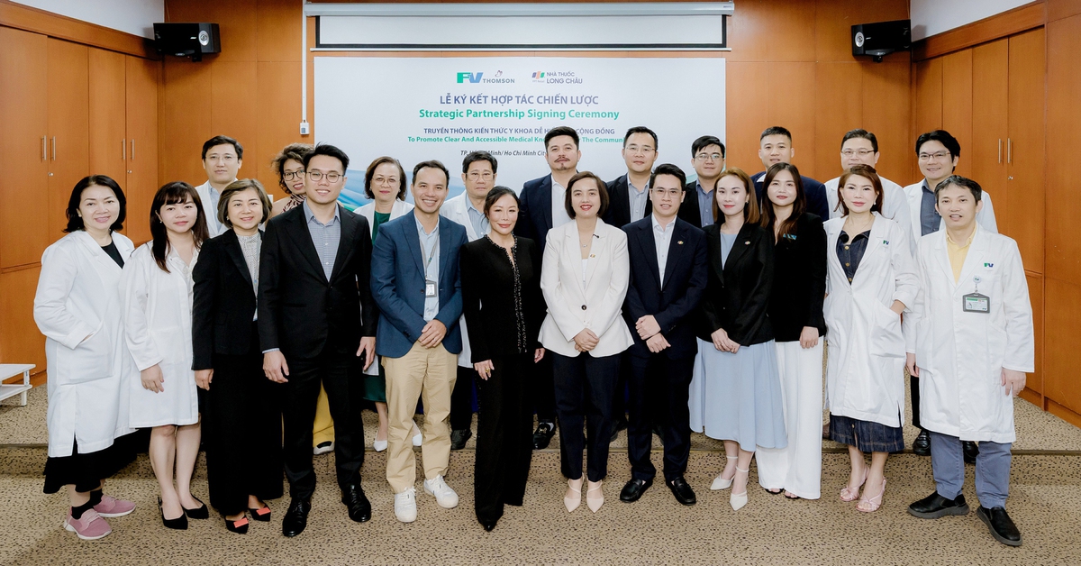 Long Châu hợp tác Bệnh viện FV đưa kiến thức y khoa dễ hiểu đến gần hơn với cộng đồng