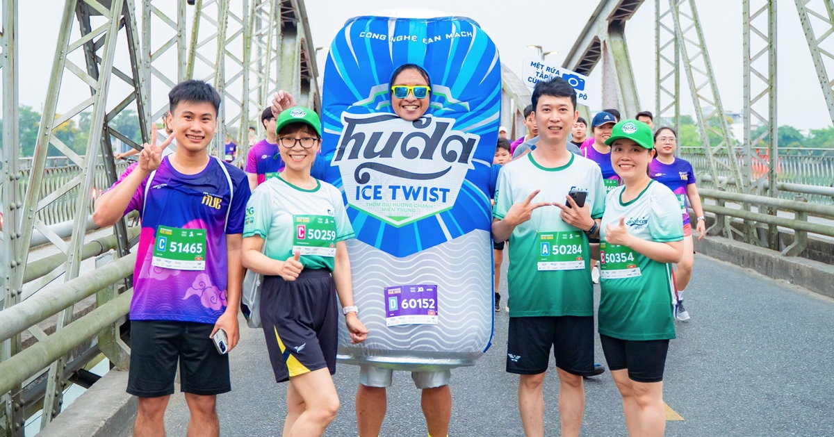 Carlsberg Việt Nam thắp sáng đường chạy Marathon Huế