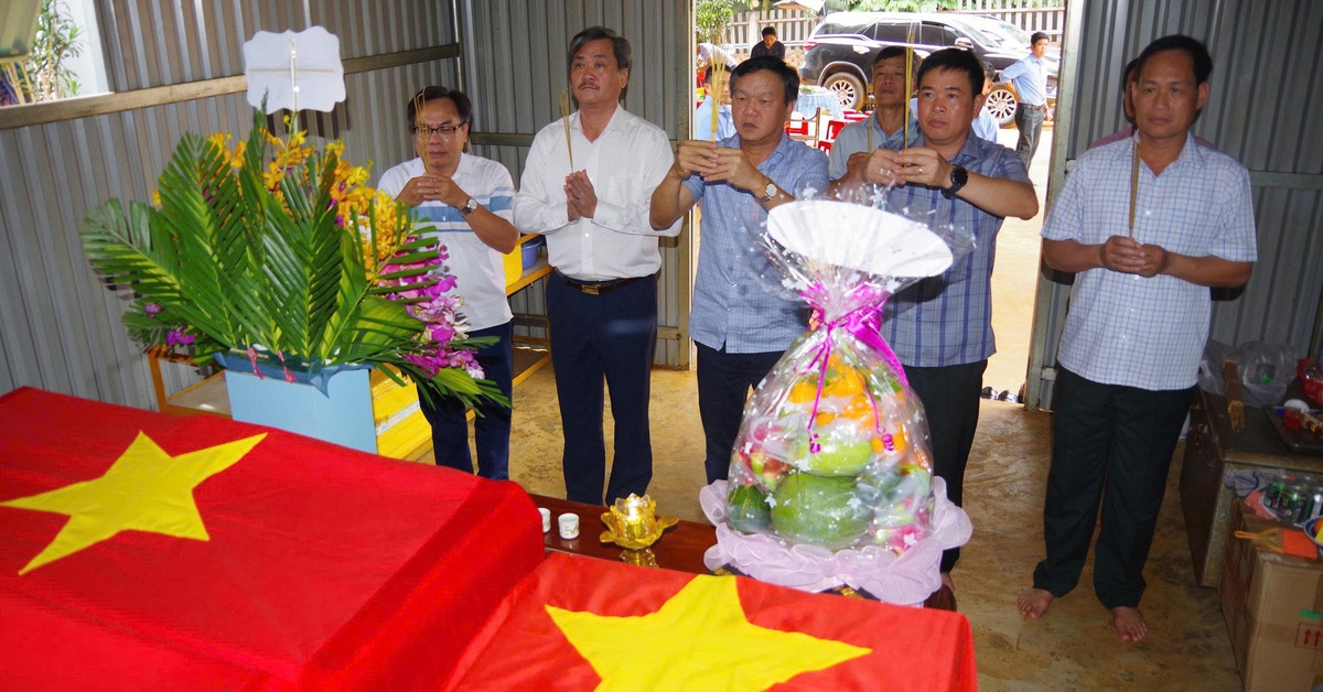 Đắk Lắk chuẩn bị hồi hương 22 hài cốt liệt sĩ từ chiến trường K
