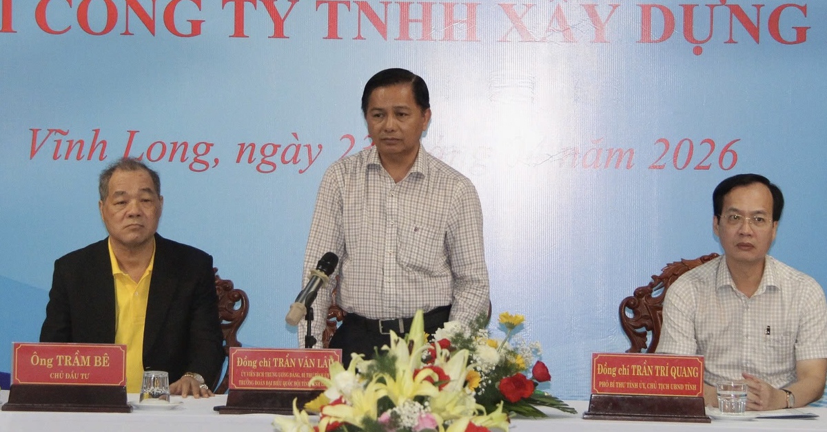 Bí thư, chủ tịch tỉnh Vĩnh Long xuống cơ sở tháo gỡ khó khăn các dự án của ông Trầm Bê