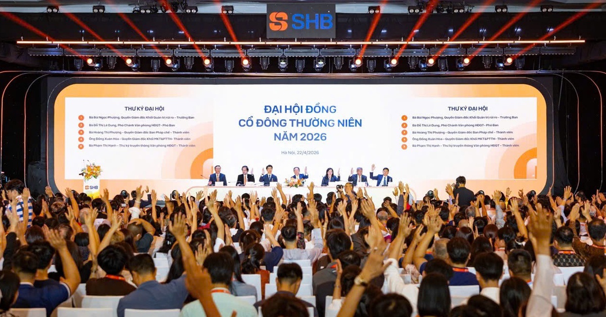 Đại hội SHB thu hút gần 3.000 cổ đông, đặt mục tiêu lãi tăng tới 28%