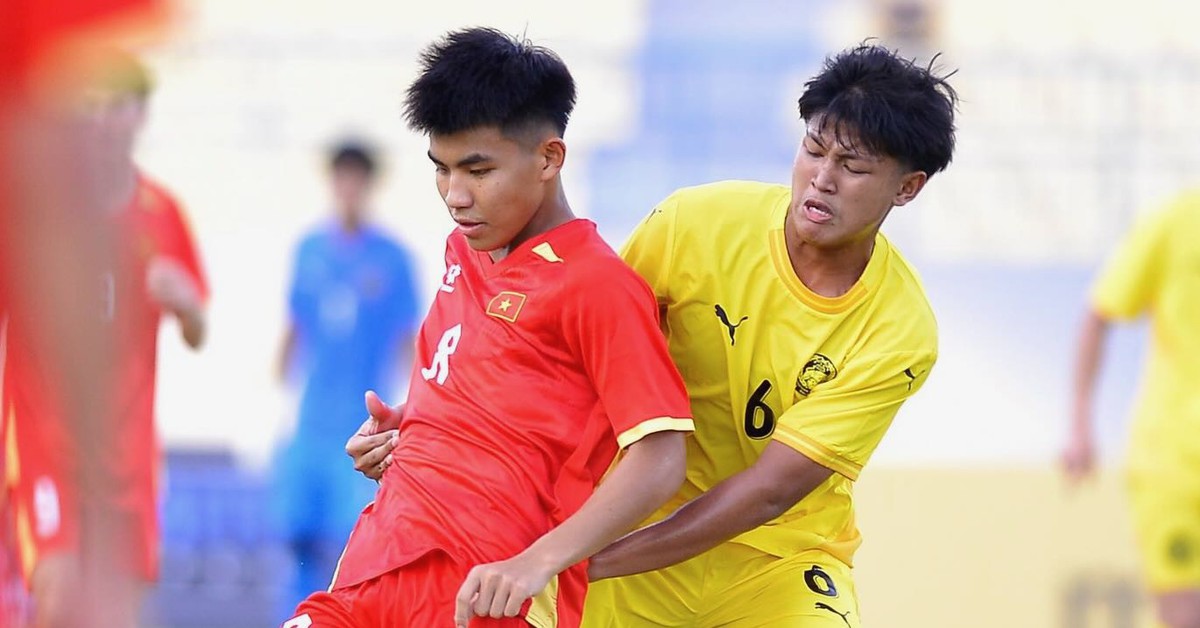 U17 Malaysia không phải dạng vừa