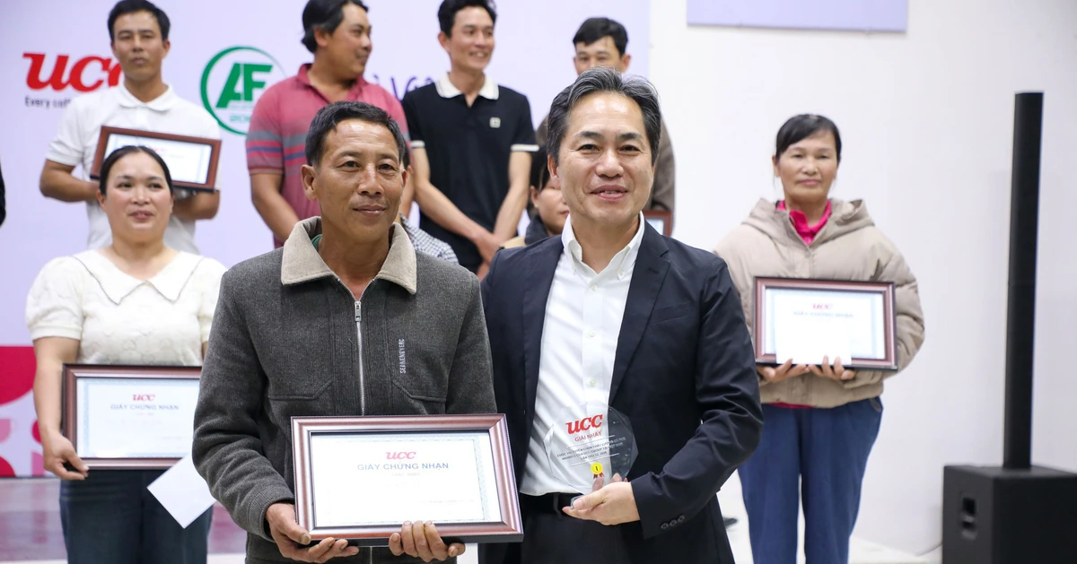 Nông dân Cầu Đất Đà Lạt lại đạt giải nhất cuộc thi tuyển chọn cà phê Arabica Việt Nam