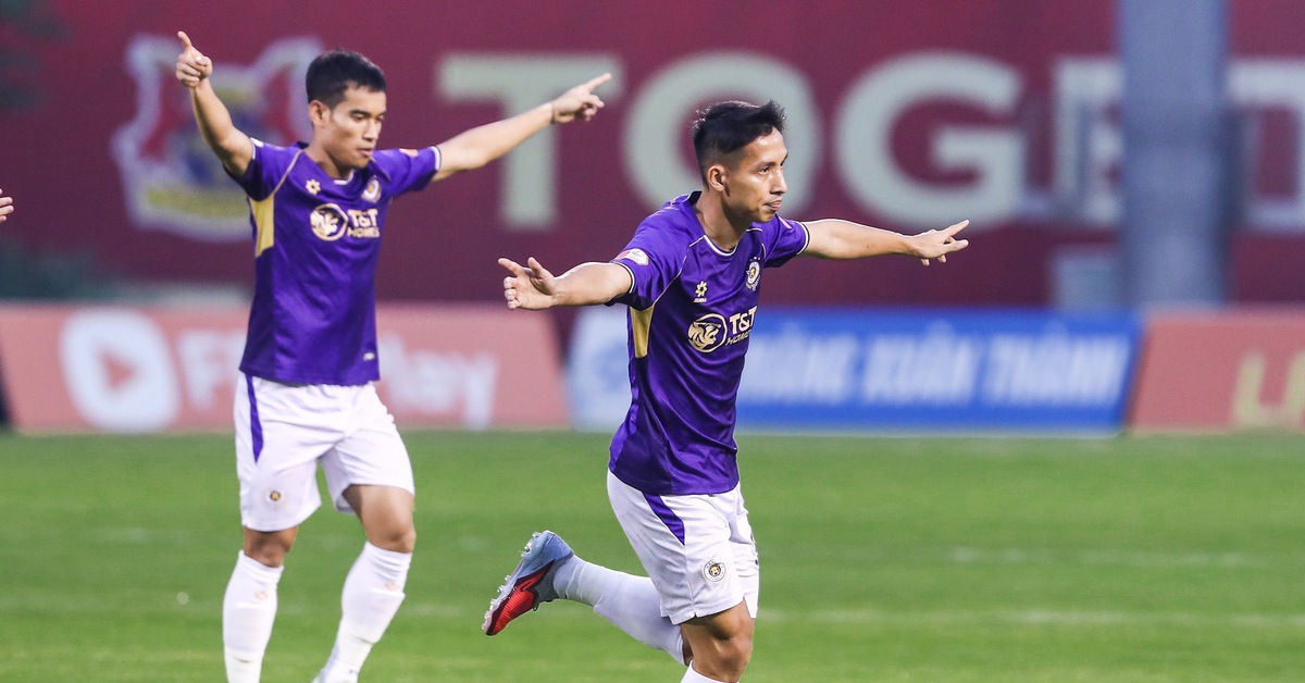 Ninh Bình - CLB Hà Nội (hiệp 2) 1-2: Geovane rút ngắn tỉ số