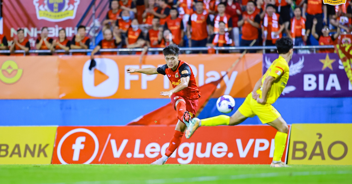 Trực tuyến Ninh Bình - CLB Hà Nội (18h): Quyết chiến vì top 3