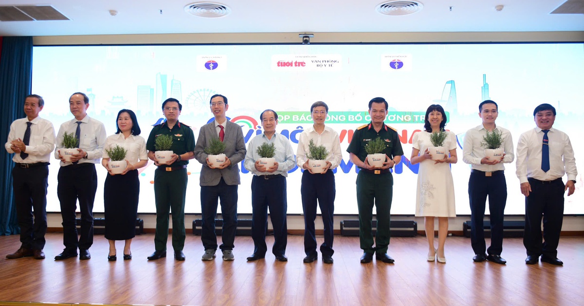 Họp báo chương trình 'Vì một Việt Nam khỏe mạnh'