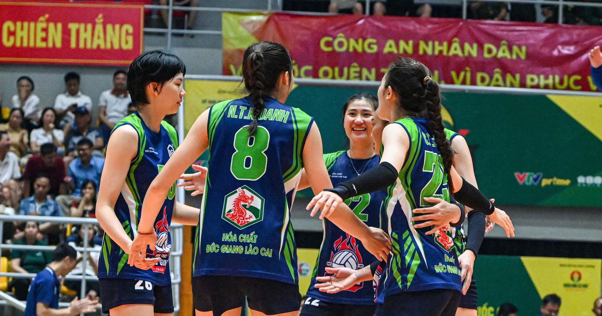 Xác định các cặp chung kết Giải bóng chuyền Cúp Hùng Vương