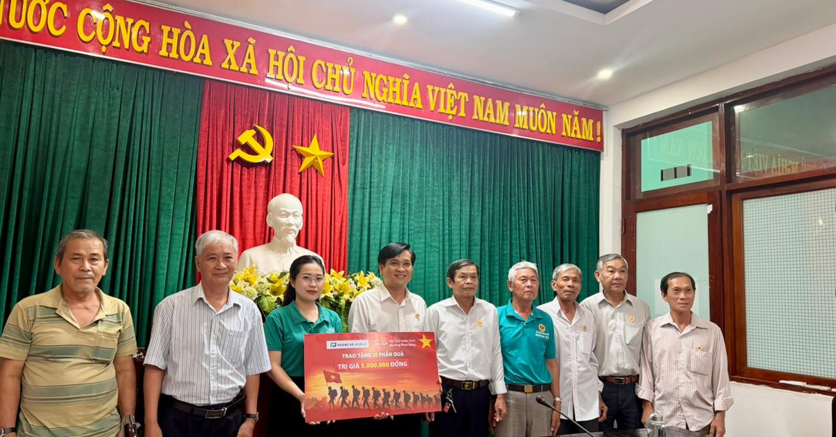 Hoàng Hà Mobile triển khai chương trình tri ân hội cựu chiến binh dịp 30-4